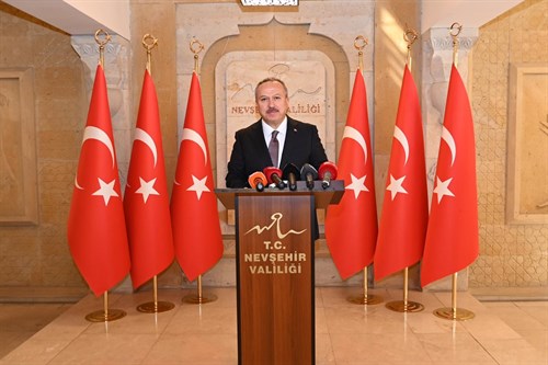 Nevşehir Valimiz Sayın Ali Fidan'ın Göreve Başlama Mesajı