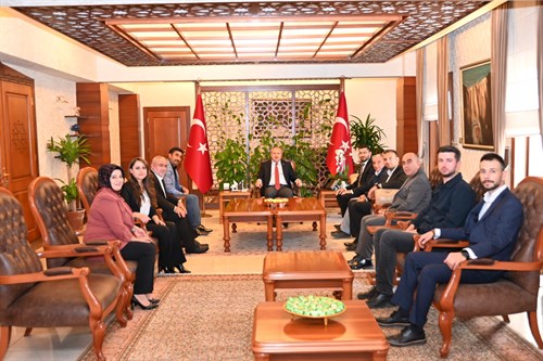 Valimiz Ali Fidan’a Nezaket Ziyaretleri